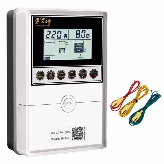 3HP Single Phase Simplex LCD Display Ship Water Pump Controller