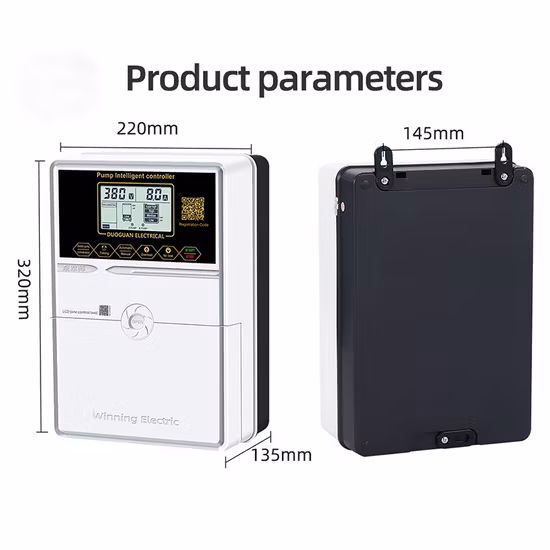 5.5HP Three Phase LCD Electrical Simplex Water Pump Intelligent Controller