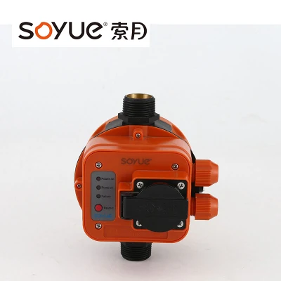 Automatic Pump Pressure Control Switch with Euro Socket&Plug